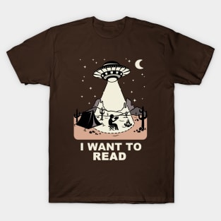 I Want to Read T-Shirt